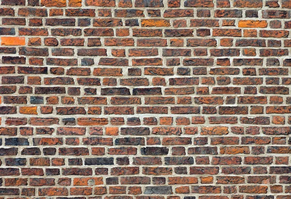 Bello vecchio muro di mattoni — Foto Stock