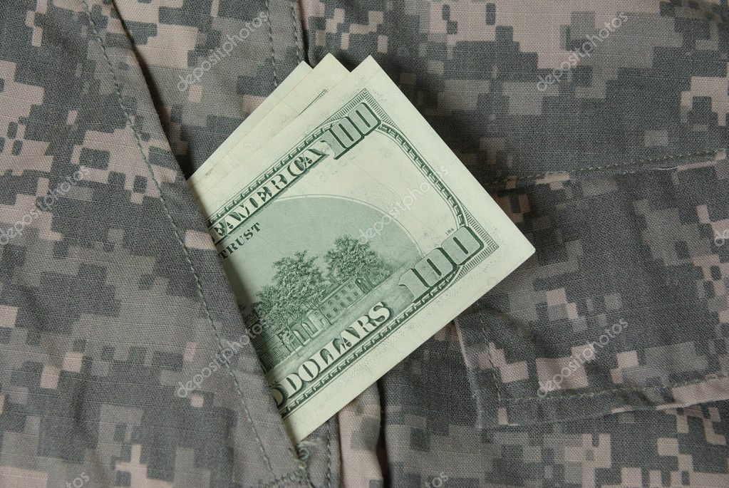 Uniform with a banknote Stock Photo by ©xzserg 11789883