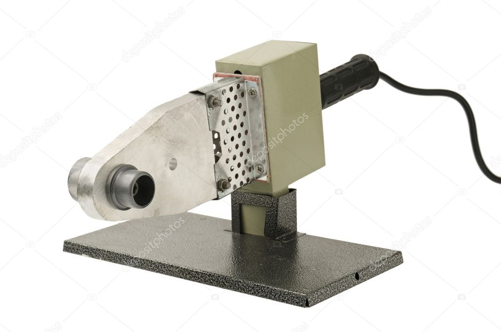 Electric tool for welding plastic
