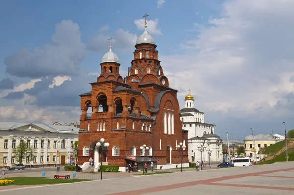La Chiesa ortodossa a Vldaimir — Foto Stock