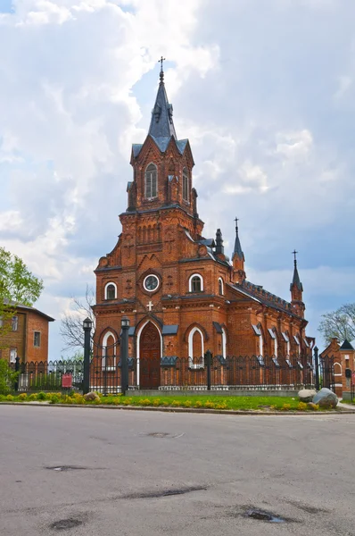 Katolik Kilisesi tuğla — Stok fotoğraf