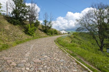 sokakları ve eski suzdal avlu