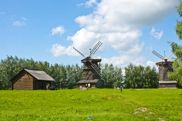 Russisches Dorf — Stockfoto