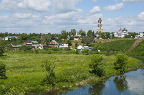 Krajobraz rzeki Rosji — Zdjęcie stockowe