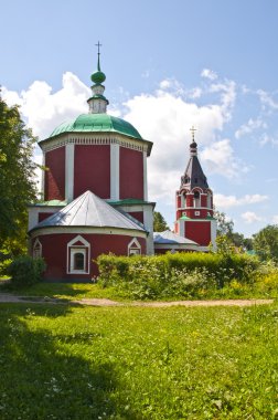 Churches and monasteries in Suzdal clipart