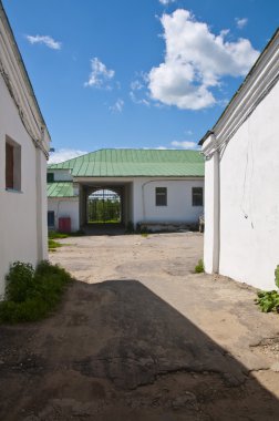 sokakları ve eski suzdal avlu