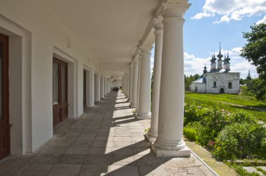 sokakları ve eski suzdal avlu