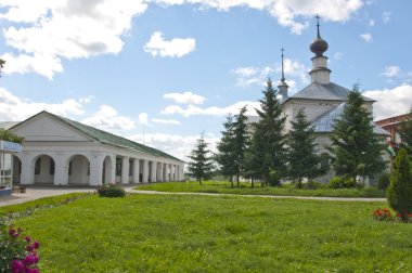 sokakları ve eski suzdal avlu