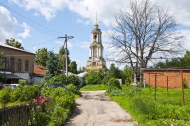 sokakları ve eski suzdal avlu