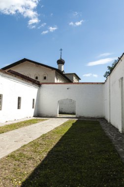 sokakları ve eski suzdal avlu