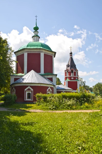 Церков і монастирів в місті Suzdal — стокове фото