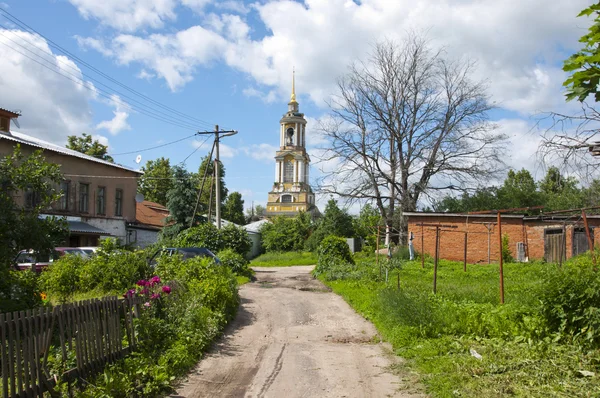 As ruas e pátios do velho Suzdal — Fotografia de Stock