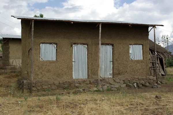 Σπίτι στην Αιθιοπία — Φωτογραφία Αρχείου