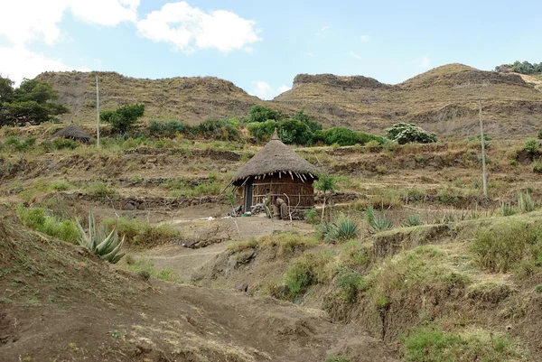 Chata w Etiopii — Zdjęcie stockowe