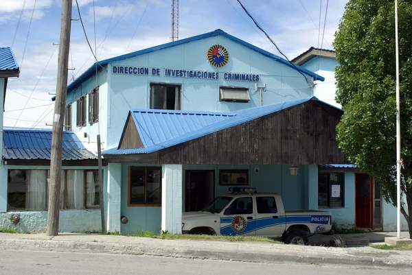 Police station, Ushuaia — Stock Photo, Image