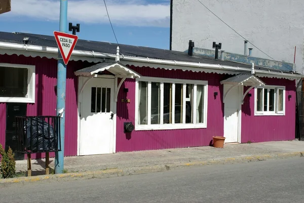 Hus i ushuaia — Stockfoto