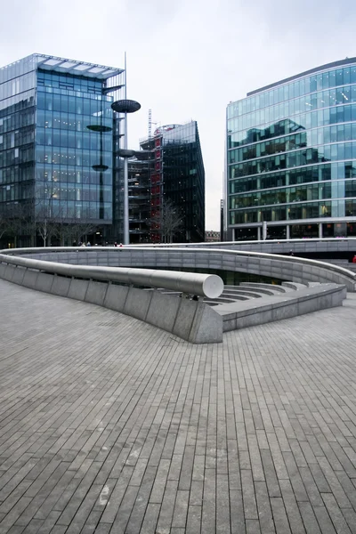 Офісні будівлі архітектури Лондона — стокове фото