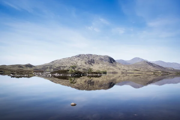 Rannoch moor Lago highlands na Escócia — Fotografia de Stock