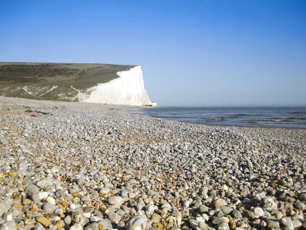 stock image Pebble beach sussex coast england