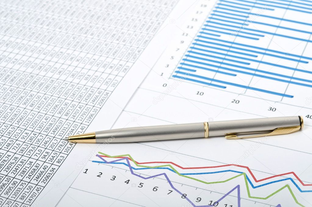 Charts and diagrams — Stock Photo © Sun_rise #11413190