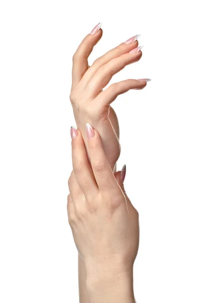 Vrouwelijke handen Stockfoto