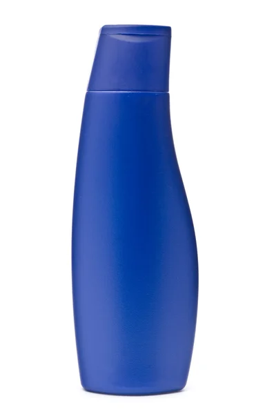 Butelki szamponu na białym tle Zdjęcie Stockowe