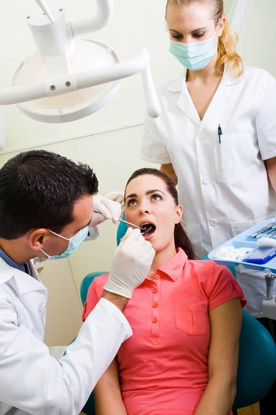 Diş kontrolü — Stok fotoğraf