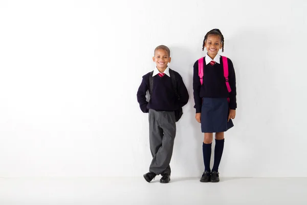 Zwei Grundschüler — Stockfoto