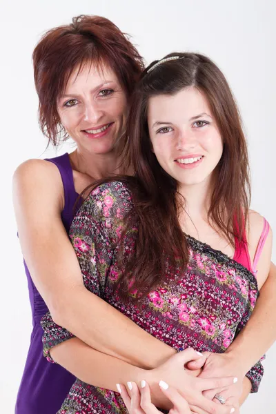 母と十代の娘 — ストック写真