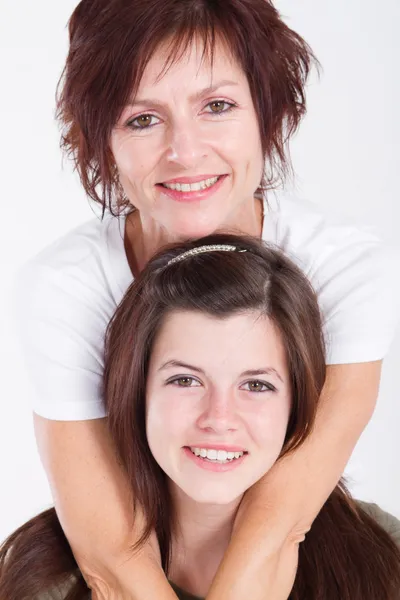 Matka i nastolatka córka — Zdjęcie stockowe