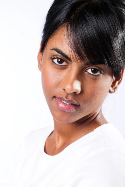 Bonito indiana menina closeup — Fotografia de Stock