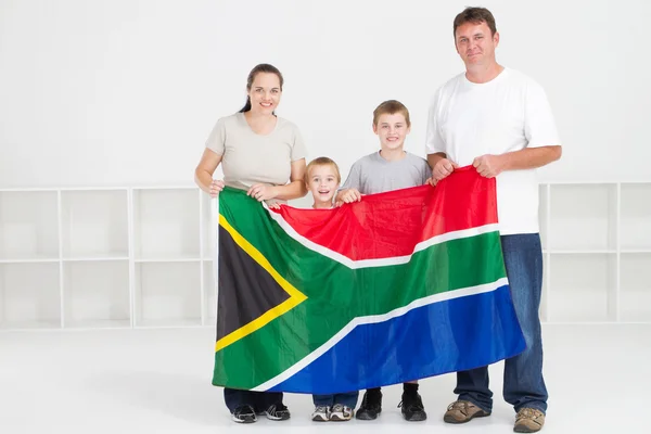 Família sul-africana feliz — Fotografia de Stock