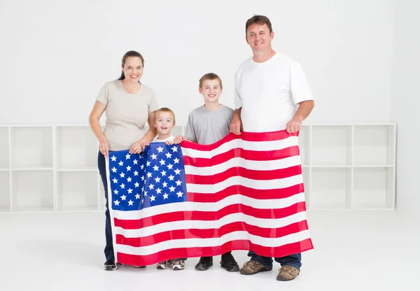 Αμερικανικής οικογένειας — Φωτογραφία Αρχείου