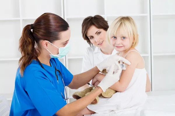 Vaccin injektion — Stockfoto