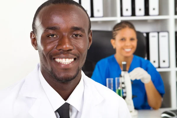 Ricercatori medici afroamericani — Foto Stock
