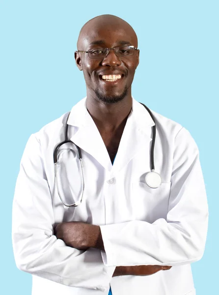 アフリカ系アメリカ人の医者 — ストック写真