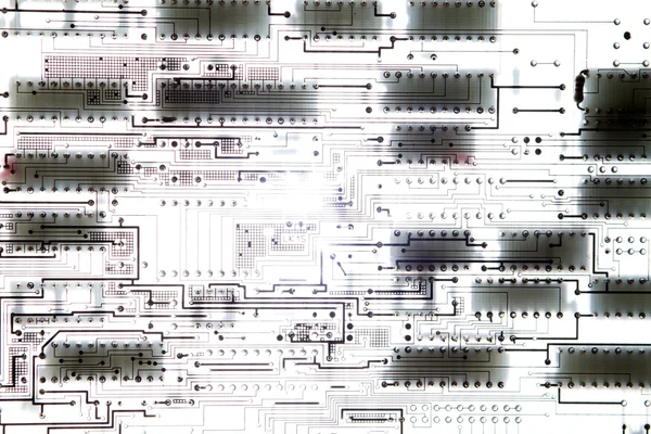 Closeup circuit board — Stock Photo, Image