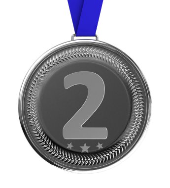 Silver Medal clipart