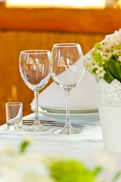 Beautifully served table — Stock Photo, Image