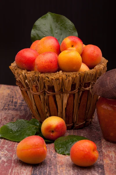 Fresh Apricots — Stock Photo, Image