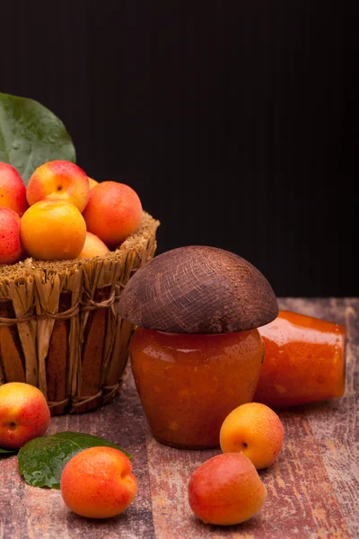 Apricots Jam — Stock Photo, Image