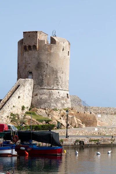 Antigua torre en Marciana Marina — Foto de Stock