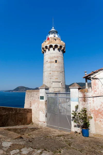 Der leuchtturm von portoferraio, insel elba — Stockfoto