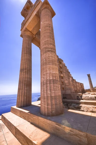 Rovine del tempio di Athena — Foto Stock
