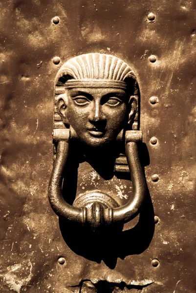 stock image Old Egyptian doorknocker