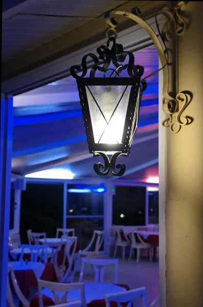Wall mounted lantern light — Stock Photo, Image