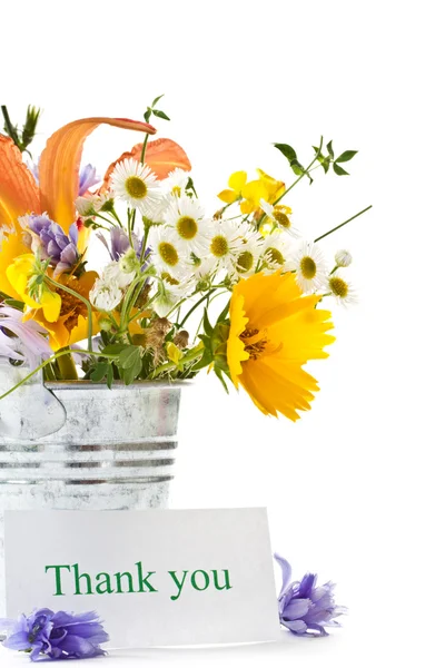 Kytice z letních květin — Stock fotografie