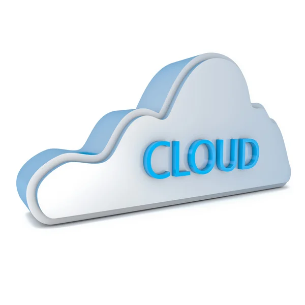 Cloud komputera — Zdjęcie stockowe