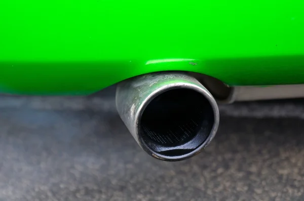 stock image Tailpipe sports car