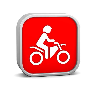 Dirt bike sign clipart